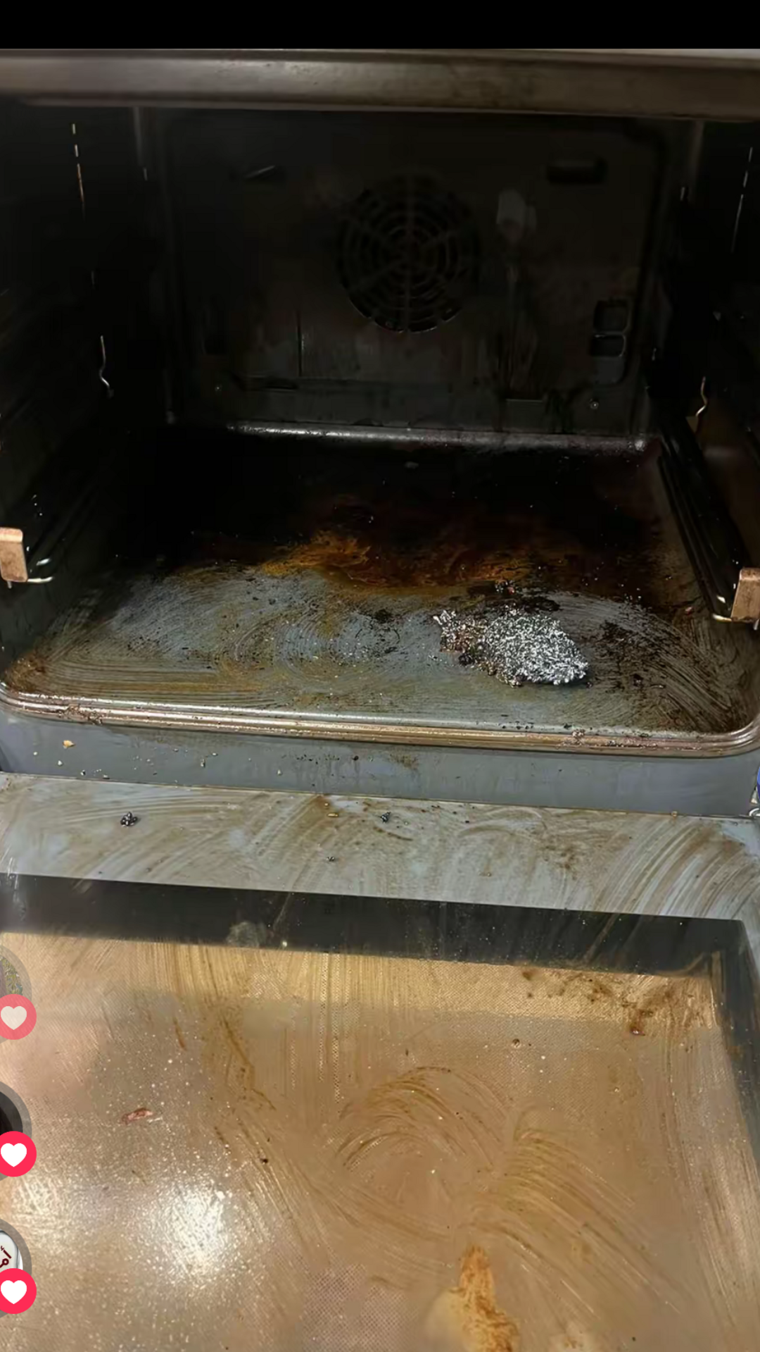 Before photo for Почистване на фурна
